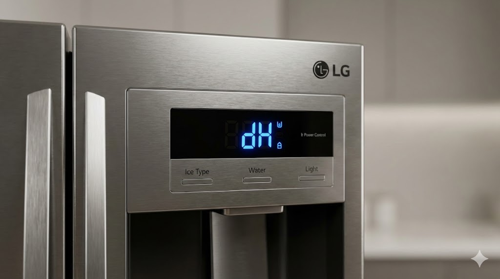 ارور dH یخچال ساید ال‌جی | بررسی علت و رفع خطای دیفراست