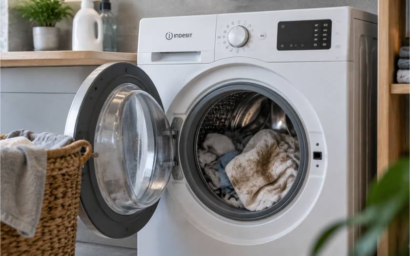 چرا لباسشویی ایندزیت تمیز نمی شوید؟