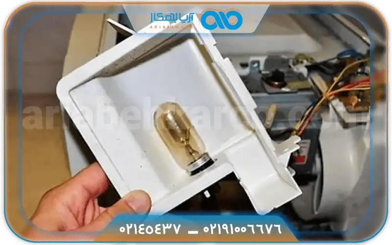 6 علت روشن نشدن چراغ ماکروفر