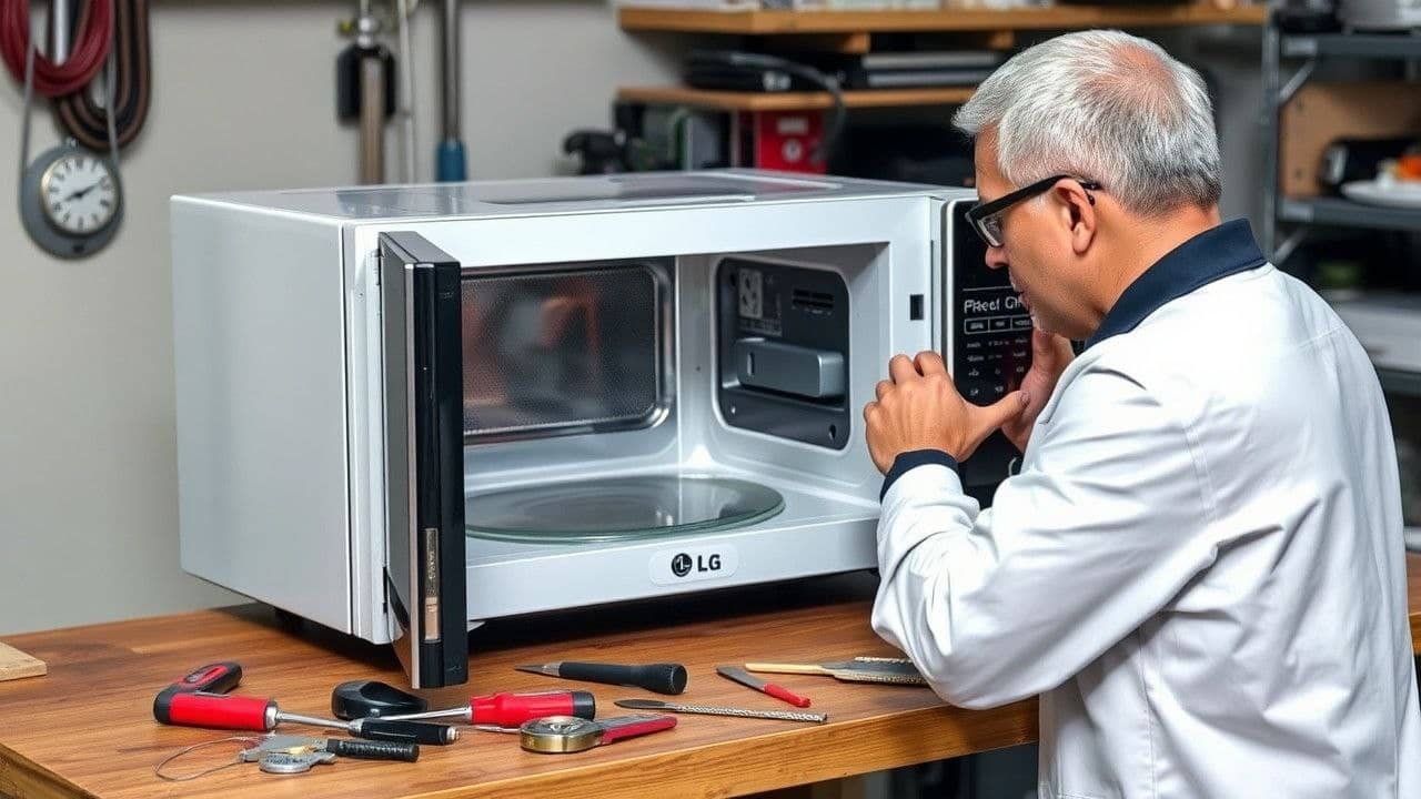 عیب یابی و تعمیر سولاردام ال جی (LG)