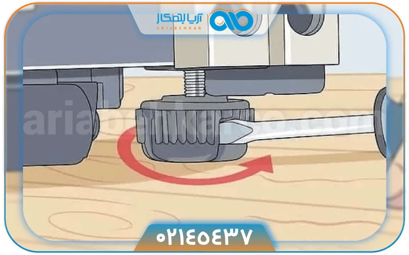 نحوه تراز کردن یخچال ویرپول