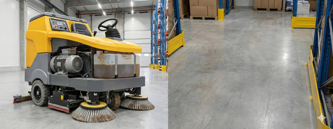 تعمیر اسکرابر صنعتی