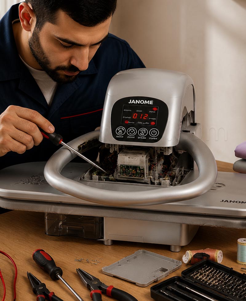 تعمیر اتو پرس ژانومه