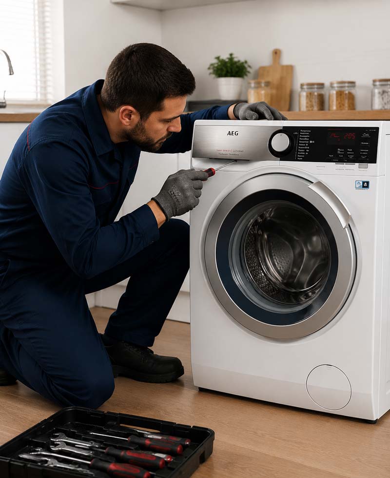 تعمیر ماشین لباسشویی آاگ