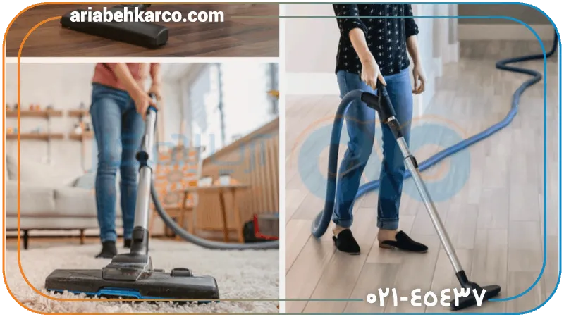 آموزش باز کردن دسته جاروبرقی