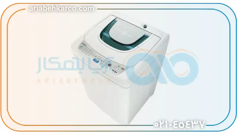 جعبه گشایی ماشین لباسشویی توشیبا درب از بالا