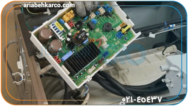 خراب شدن برد ماشین لباسشویی سامسونگ