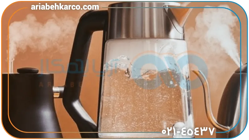 علت ایجاد جرم در چای ساز شیشه ای تفال