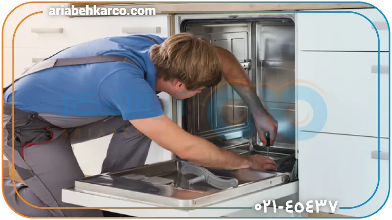 علل تخلیه نشدن آب ماشین ظرفشویی