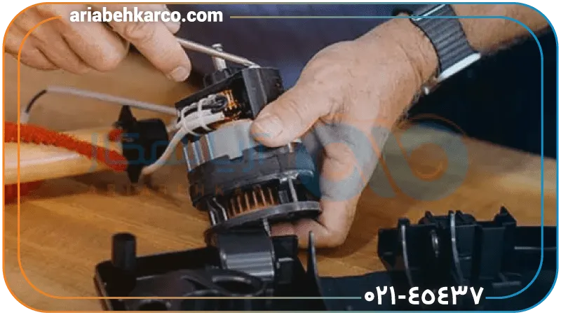 خرابی موتور جاروبرقی بوش