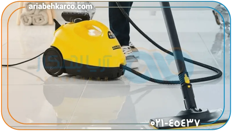 طرز استفاده از بخارشوی برای سرامیک