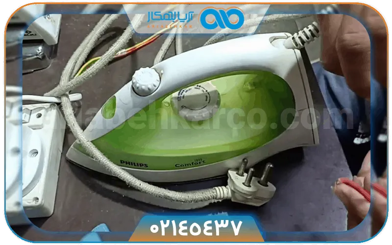 علت چشمک زدن چراغ اتو فیلیپس