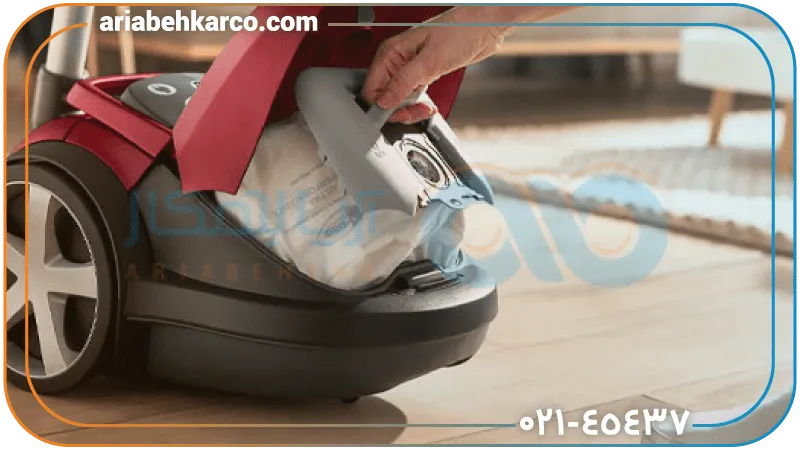 پر بودن کیسه جاروبرقی بوش