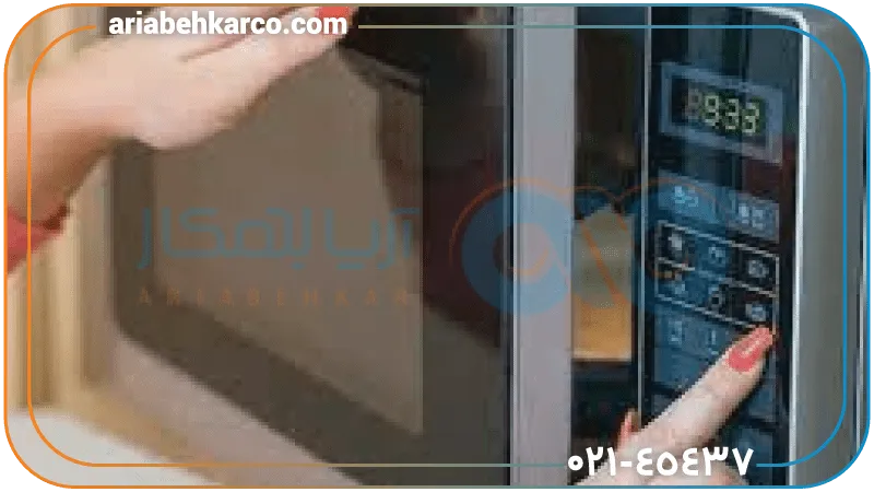 چرا کلید های روی نمایشگر ماکروفر ویرپول کار نمی کند